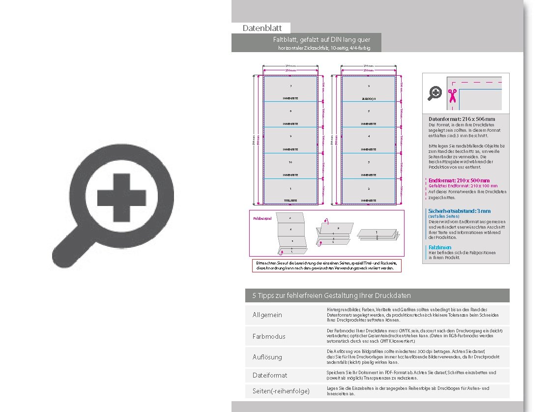 Product Bild faltblatt__gefalzt_auf_din_lang_quer__horizontaler_zickzackfalz__10-seitig