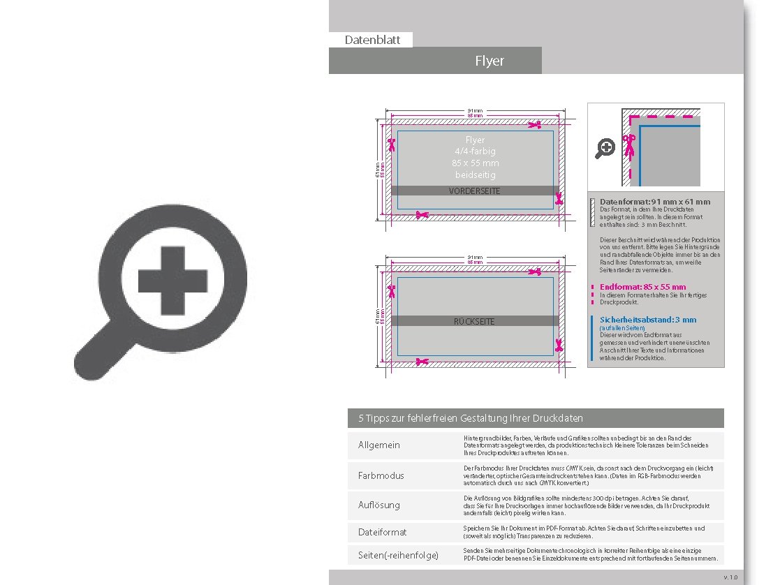 Product Bild flyer_8_5_cm_x_5_5_cm_mit_exklusivem_duftlack