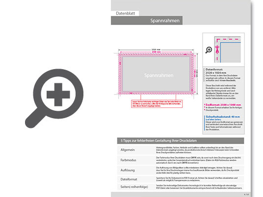 Product Bild textil_f__r_spannrahmen_freistehend__250_cm_x_100_cm__4_0-farbig_bedruckt