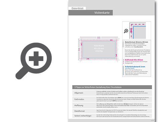 Product Bild visitenkarten_quer_5_0_farbig_90_x_50_mm___einseitig_bedruckt_(cmyk_4-farbig_+_1_gold-sonderfarbe)
